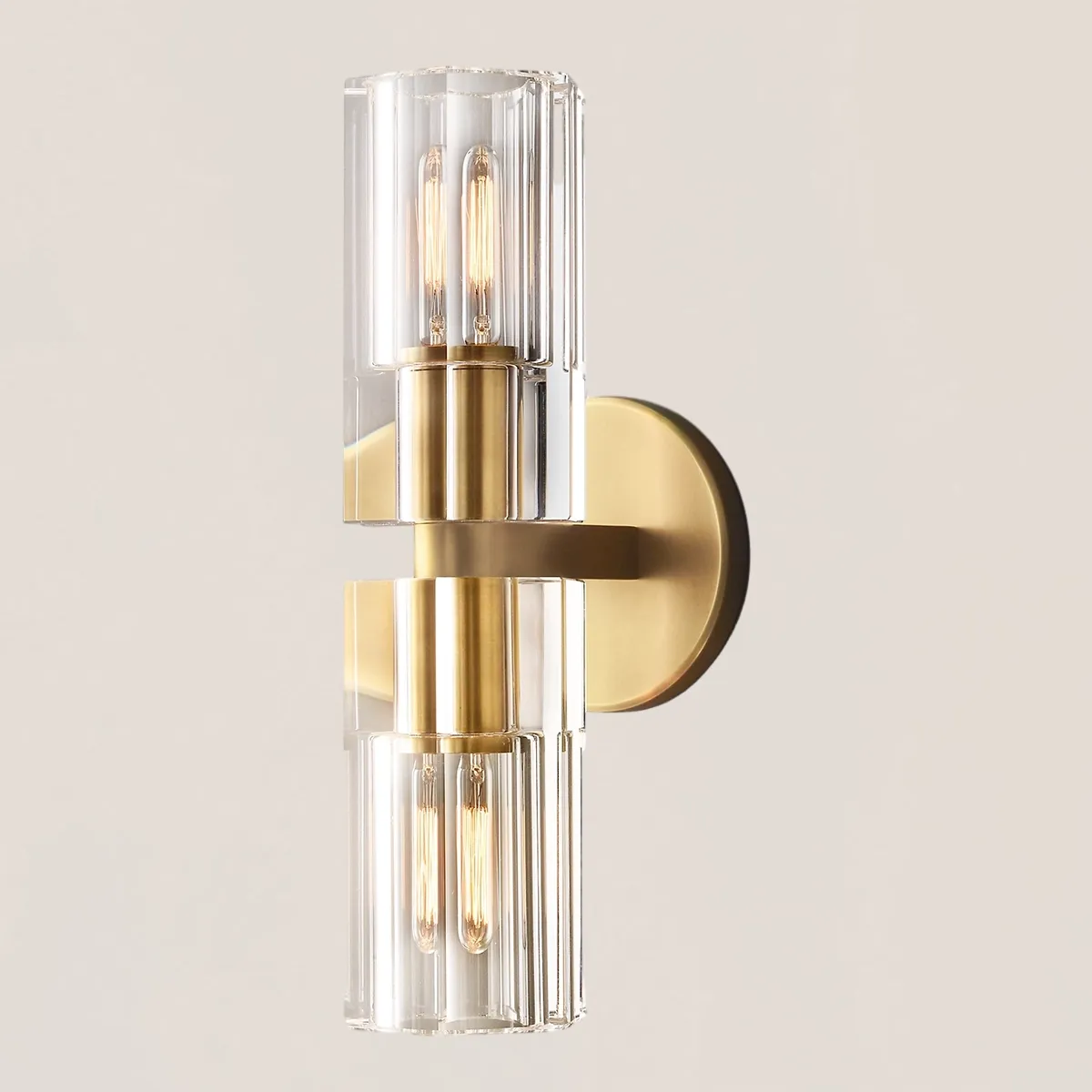 Arcachon Crystal Linear Sconce-VaseLamps