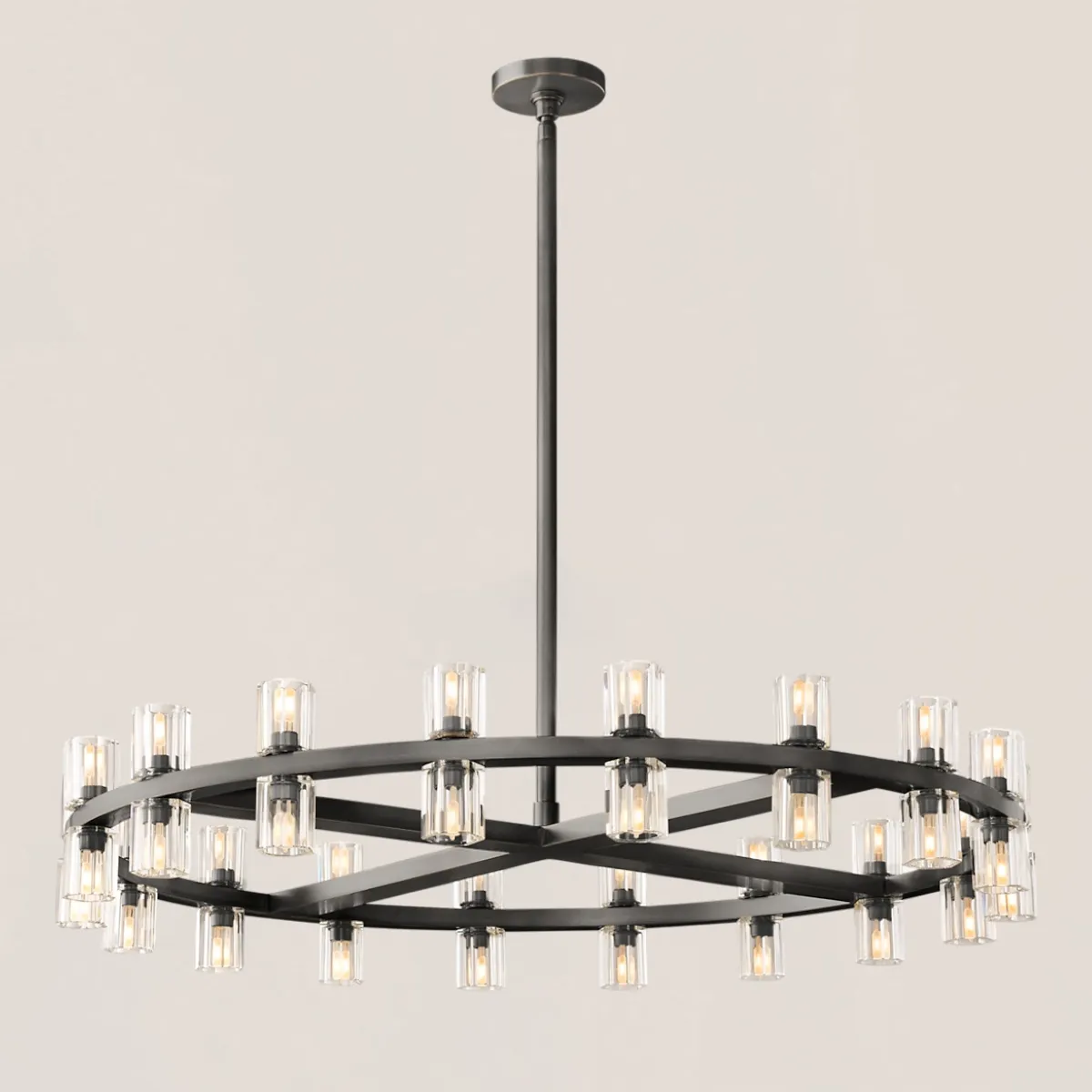 VASELAMPS - LED Round Chandelier 36"/48"/60"