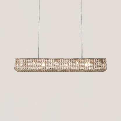 VASELAMPS - Crystal Linear Chandelier-VaseLamps