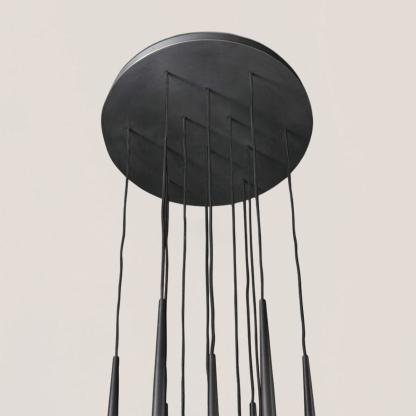 Aquitaine Modern Round Chandelier-VaseLamps
