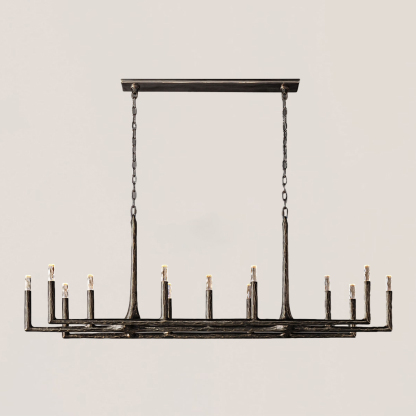 Thaddeus Linear Chandelier-VaseLamps