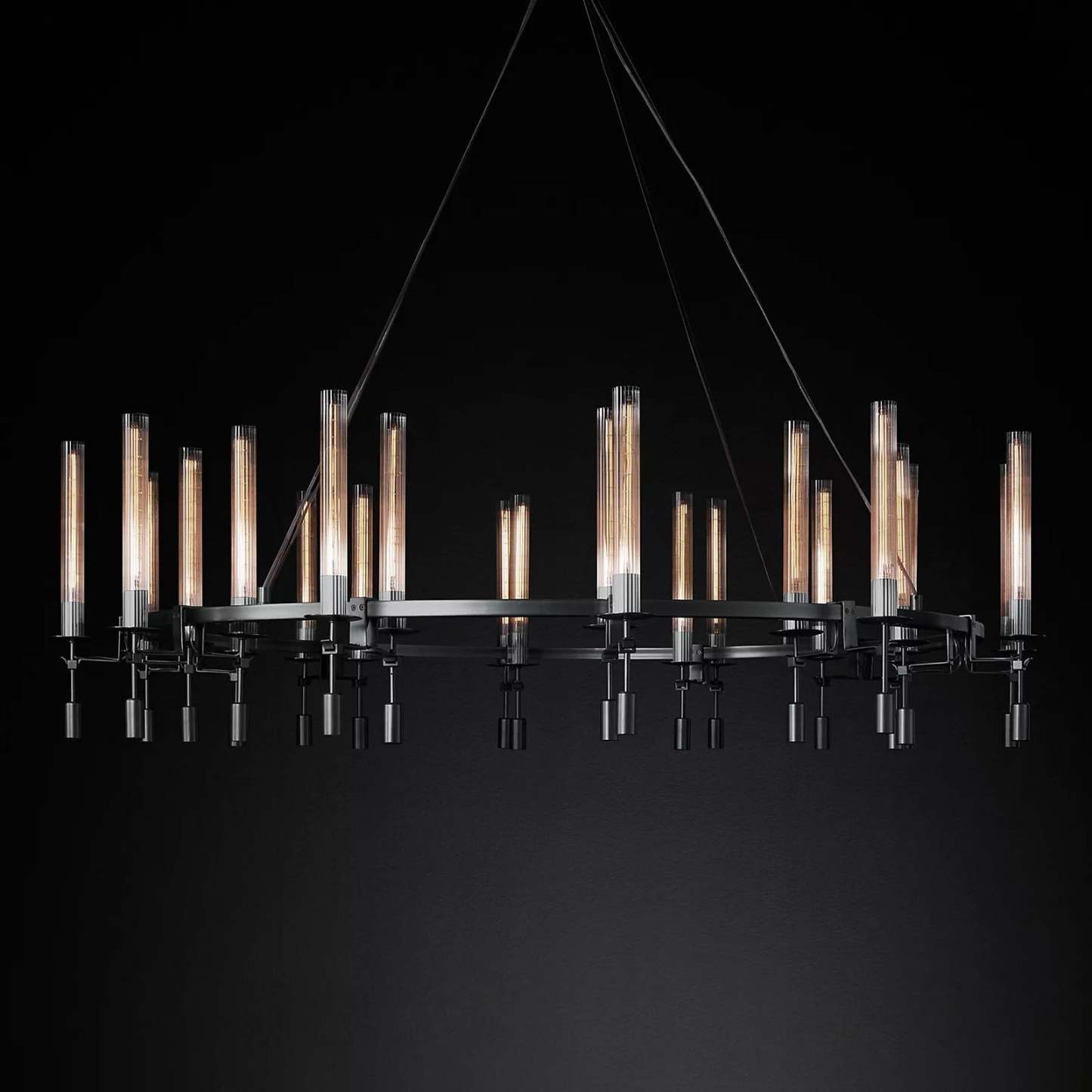 Fontanelle Round Chandelier 70"