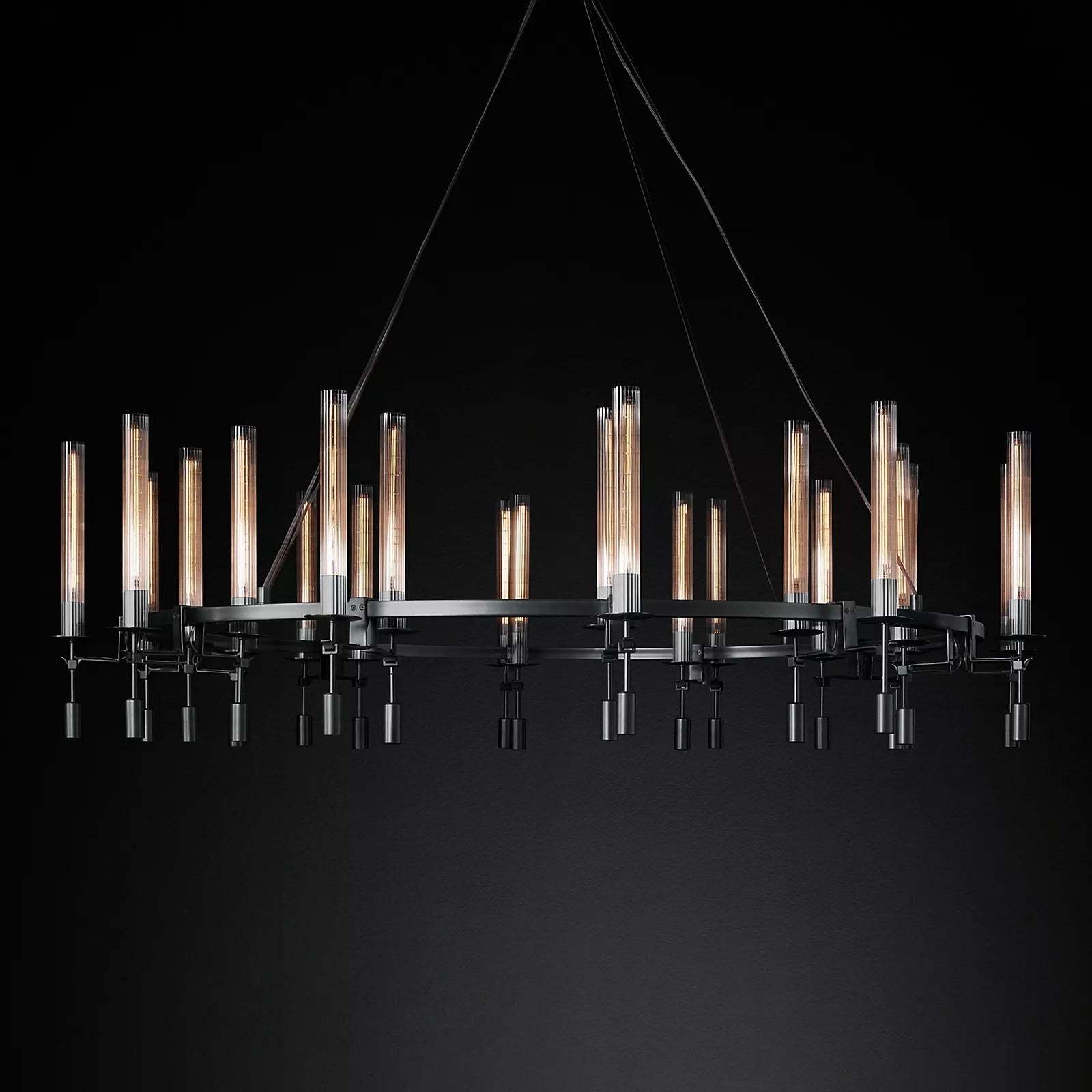 Fontanelle Round Chandelier 70"