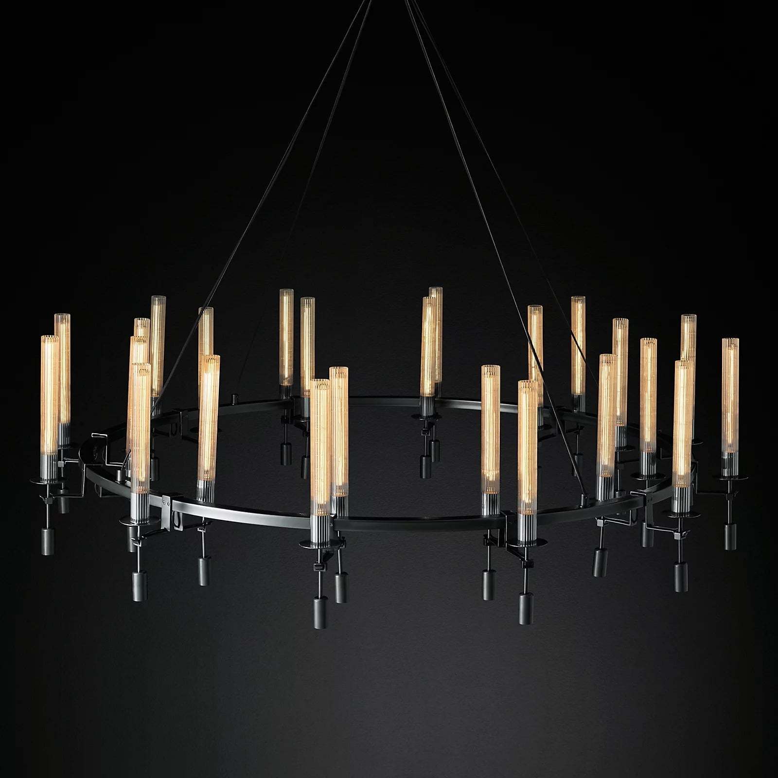 Fontanelle Round Chandelier 70"