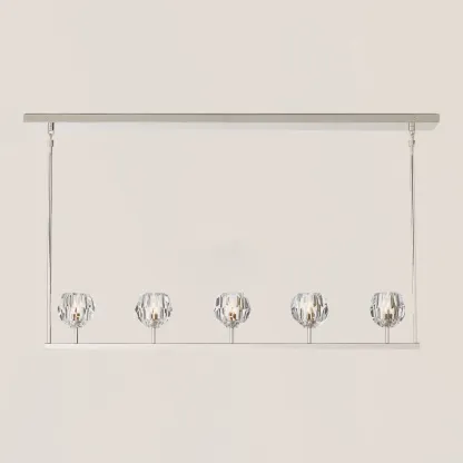 Boule De Crystal Linear Chandelier-VaseLamps