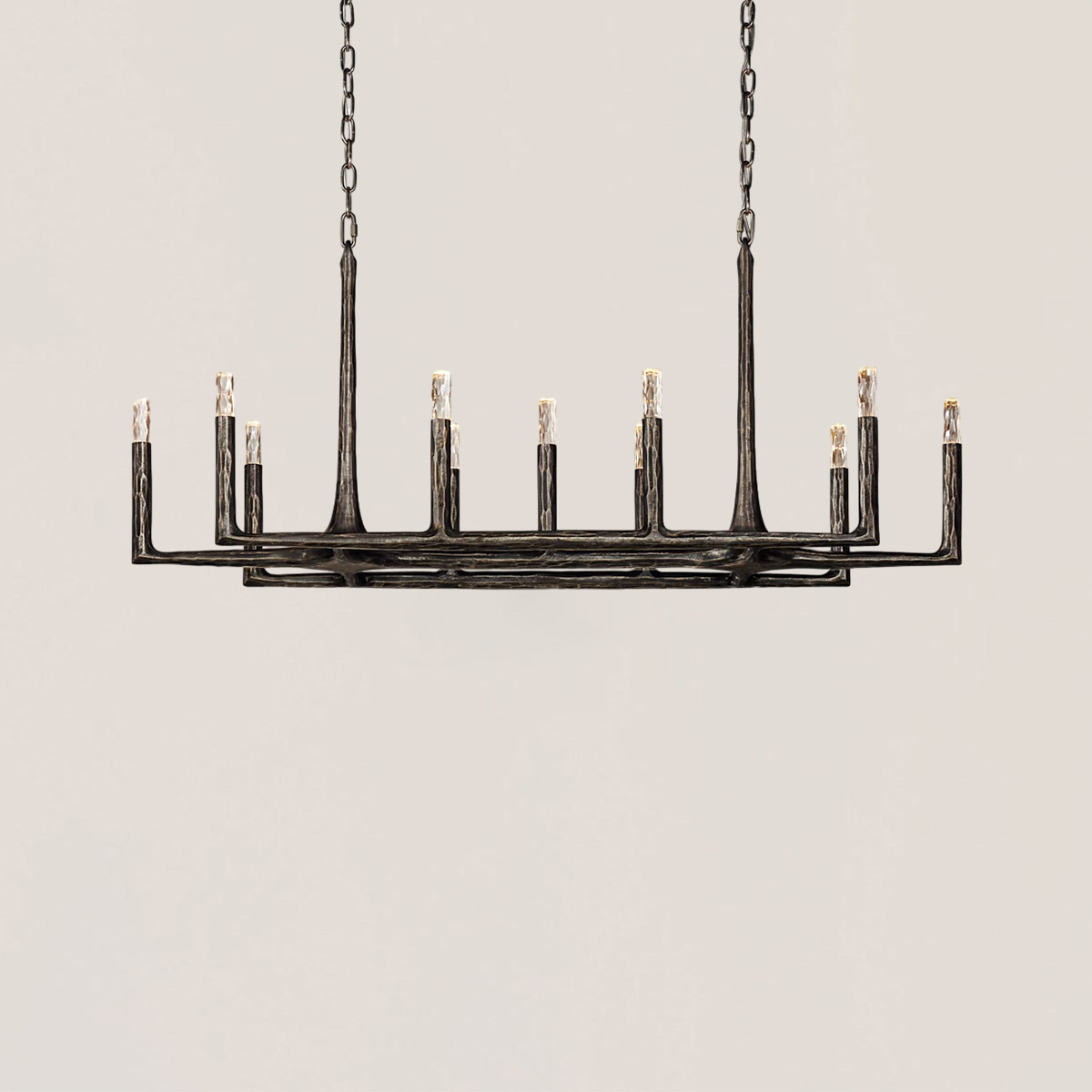 Thaddeus Linear Chandelier-VaseLamps