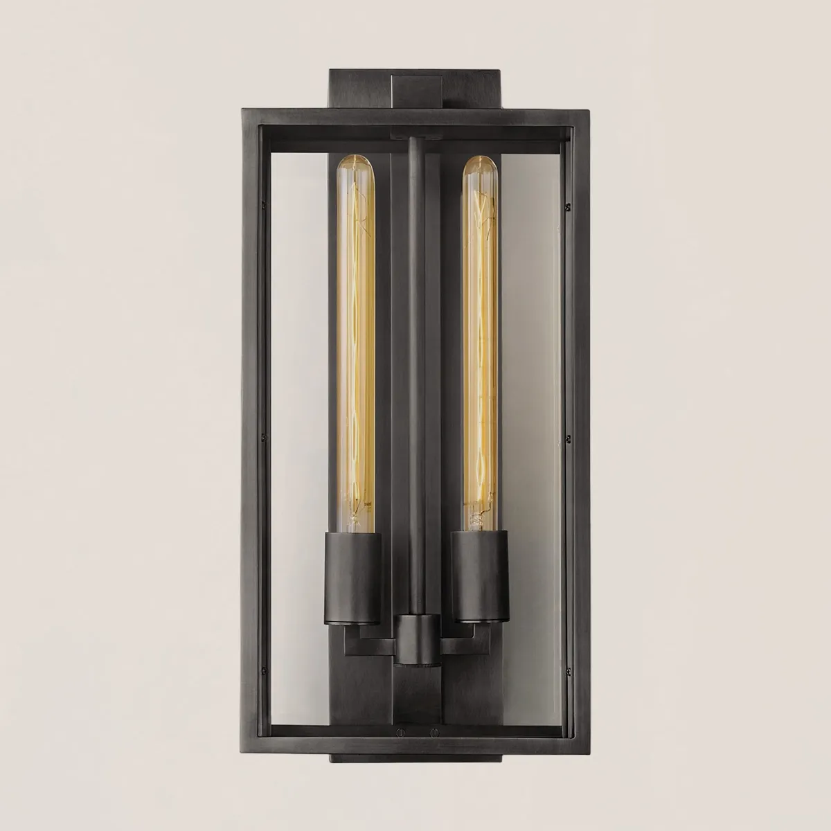 Beckman Square Lantern Wall Sconce-VaseLamps