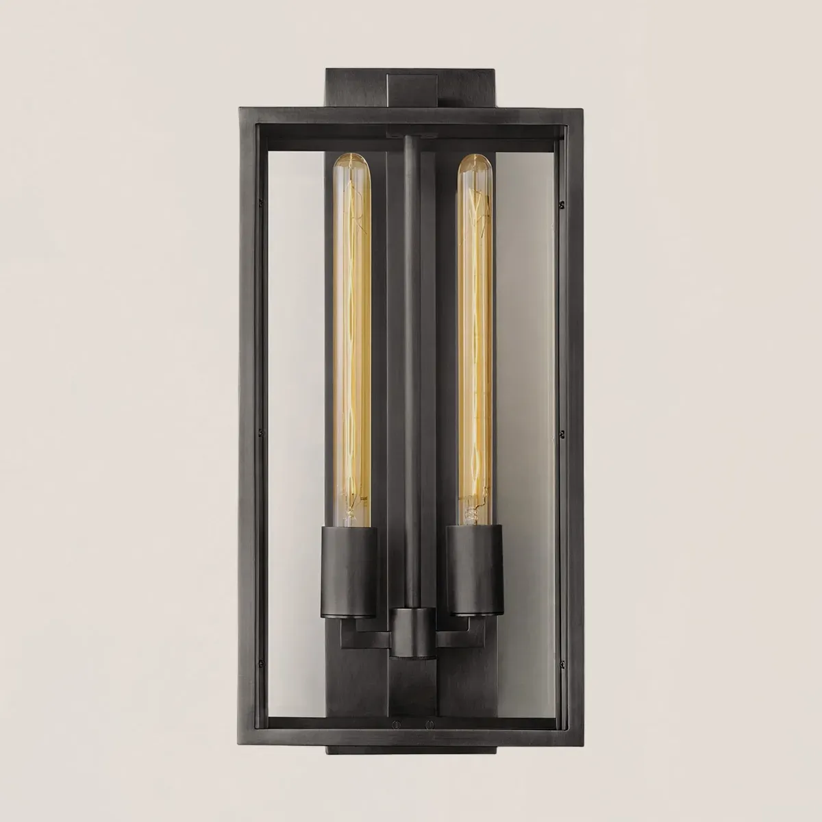 Beckman Square Lantern Wall Sconce-VaseLamps
