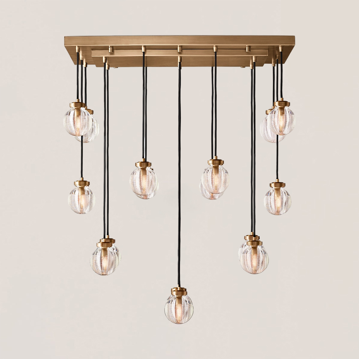 Pearl Rectangular Chandelier-VaseLamps