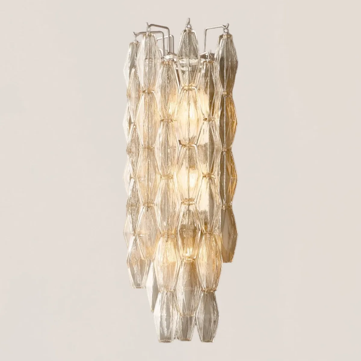 VASELAMPS - Clear - Smoke Glass Grand Wall Sconce