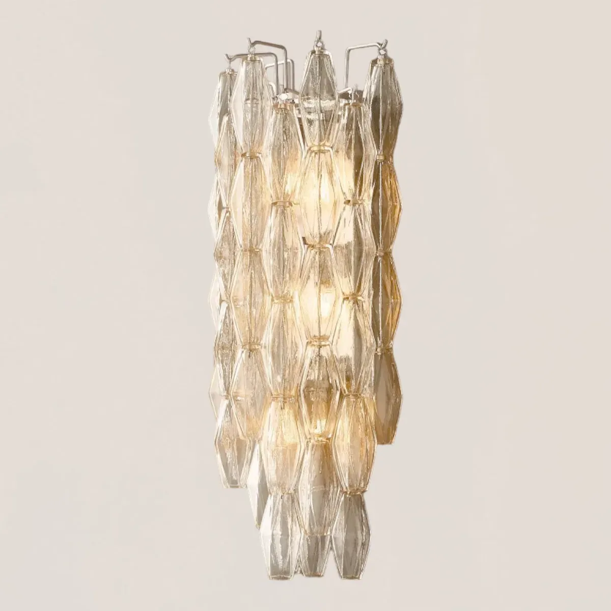 Chiara Glass Grand Wall Sconce-VaseLamps