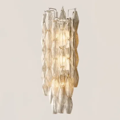Chiara Glass Grand Wall Sconce-VaseLamps