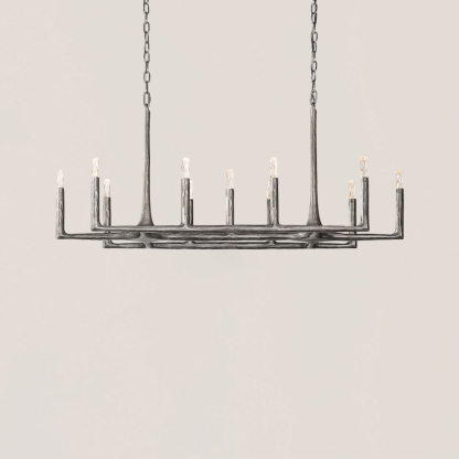 Thaddeus Linear Chandelier-VaseLamps