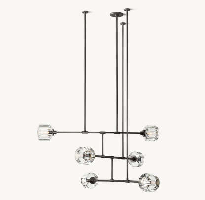 Demaret Mobile Round Chandelier 48"-VaseLamps