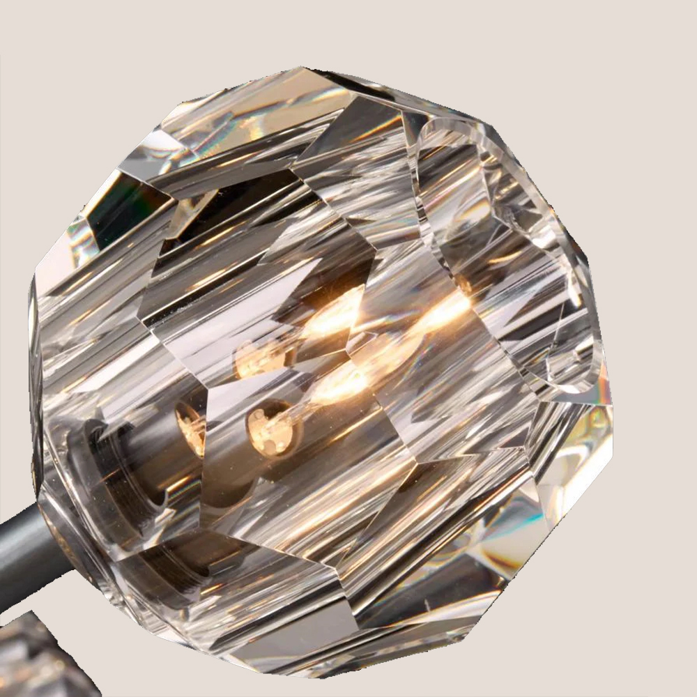 Boule De Crystal Grand Wall Sconce-VaseLamps