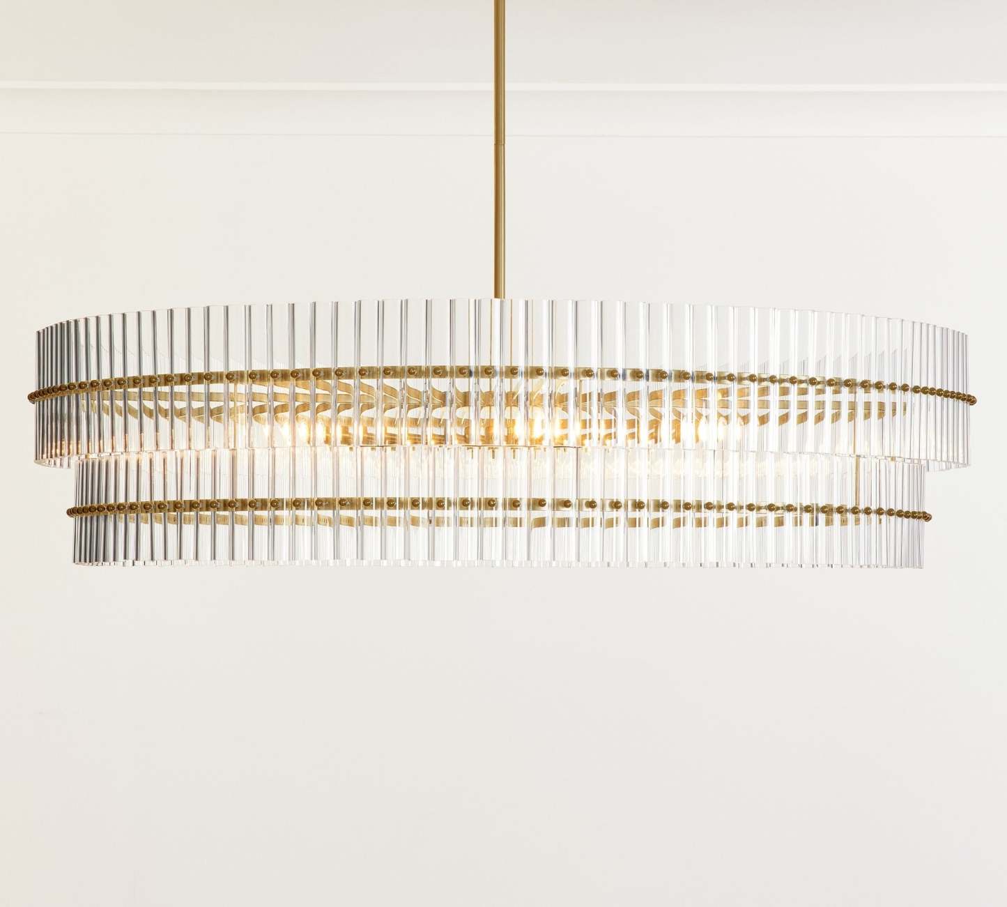Molly Crystal Round Chandlier-VaseLamps