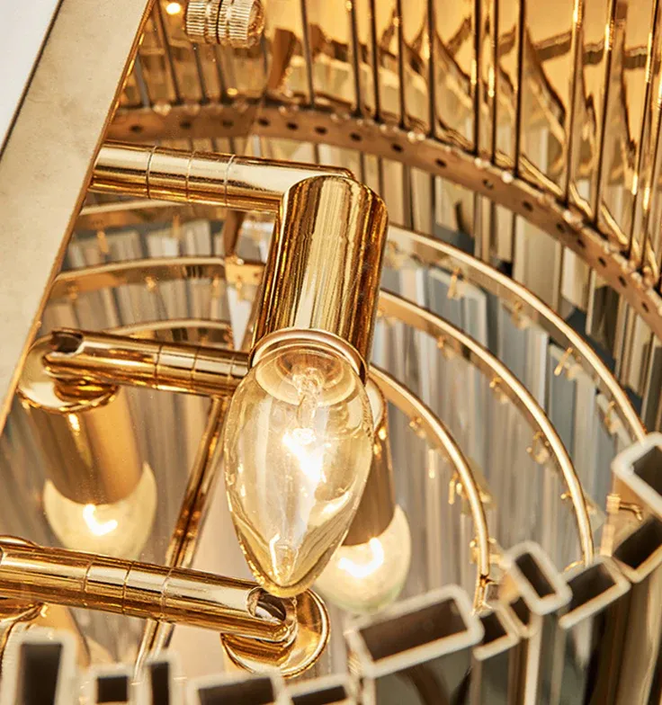 Luxury Crystal Wall Sconce-VaseLamps