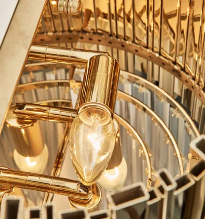 Luxury Crystal Wall Sconce-VaseLamps