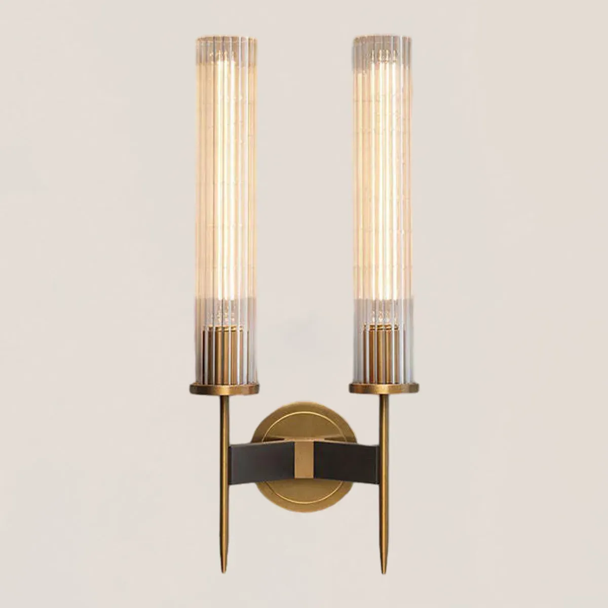 Alouette Double Wall Sconce-VaseLamps