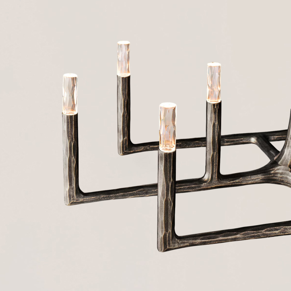 Thaddeus Linear Chandelier-VaseLamps