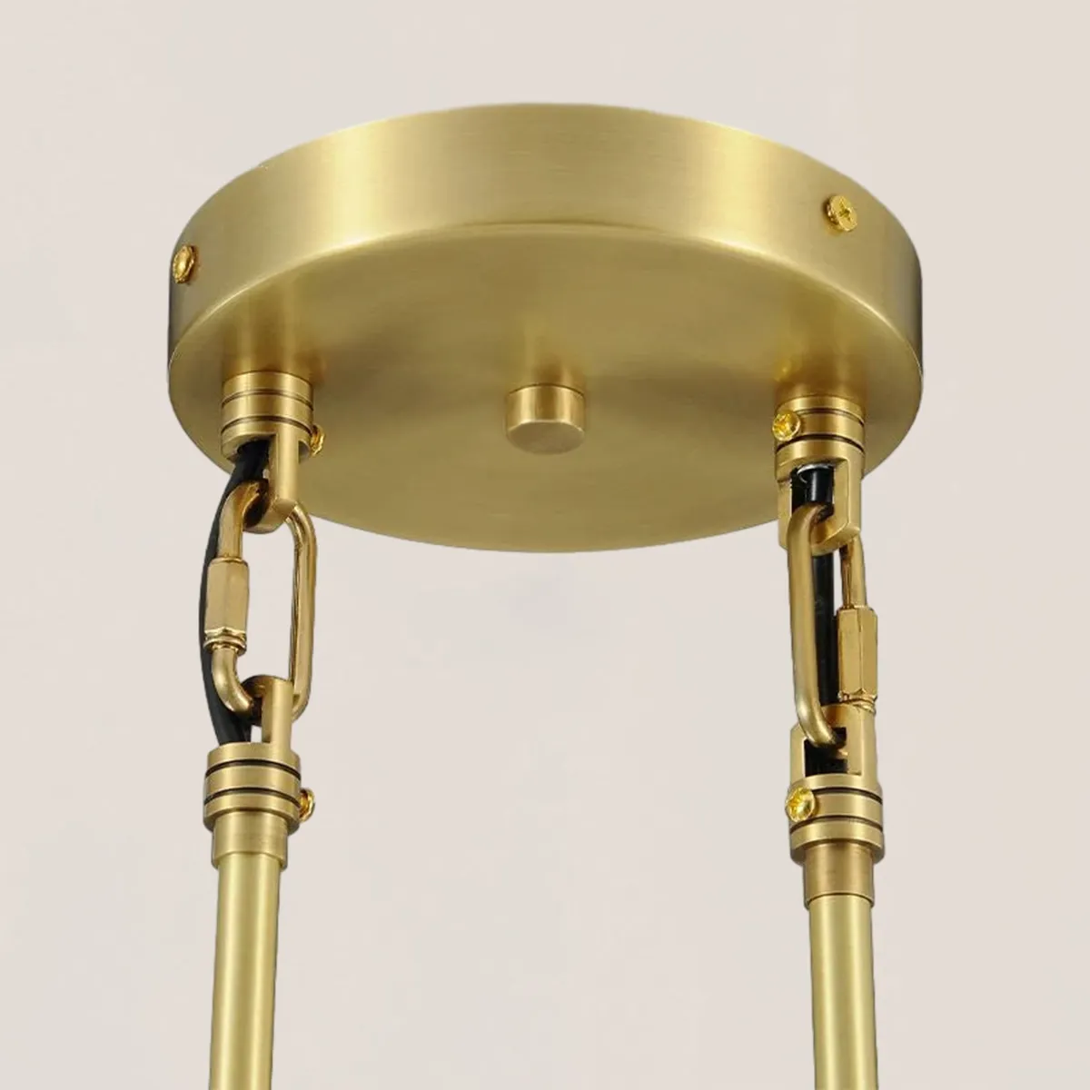 Raindrop Rod Round Chandelier-VaseLamps