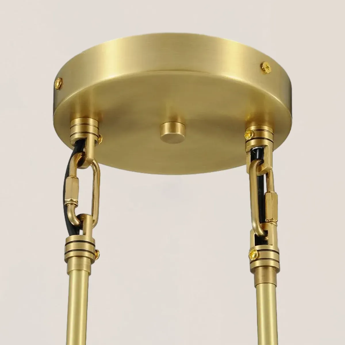 Raindrop Rod Round Chandelier-VaseLamps