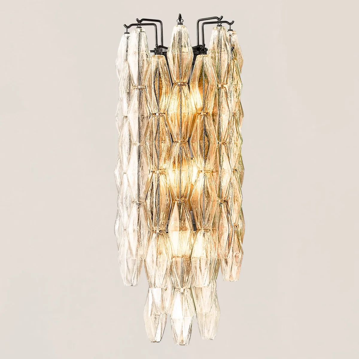 Chiara Glass Grand Wall Sconce-VaseLamps