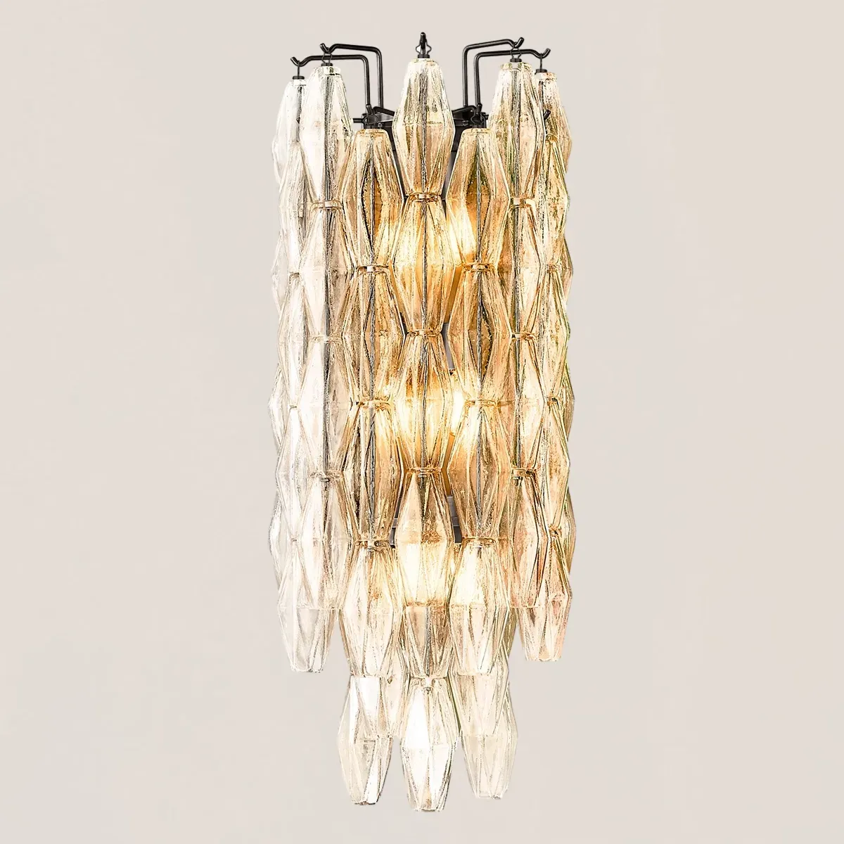 Chiara Glass Grand Wall Sconce-VaseLamps