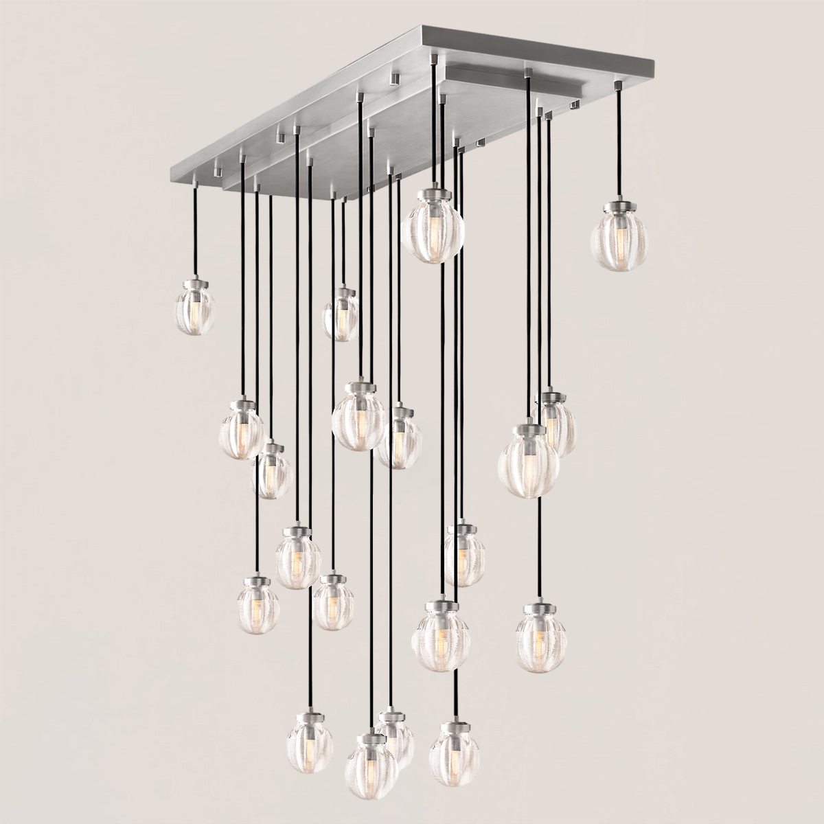 Pearl Rectangular Chandelier-VaseLamps