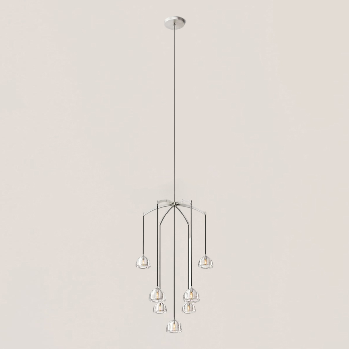 Hemisphere Round Chandelier-VaseLamps