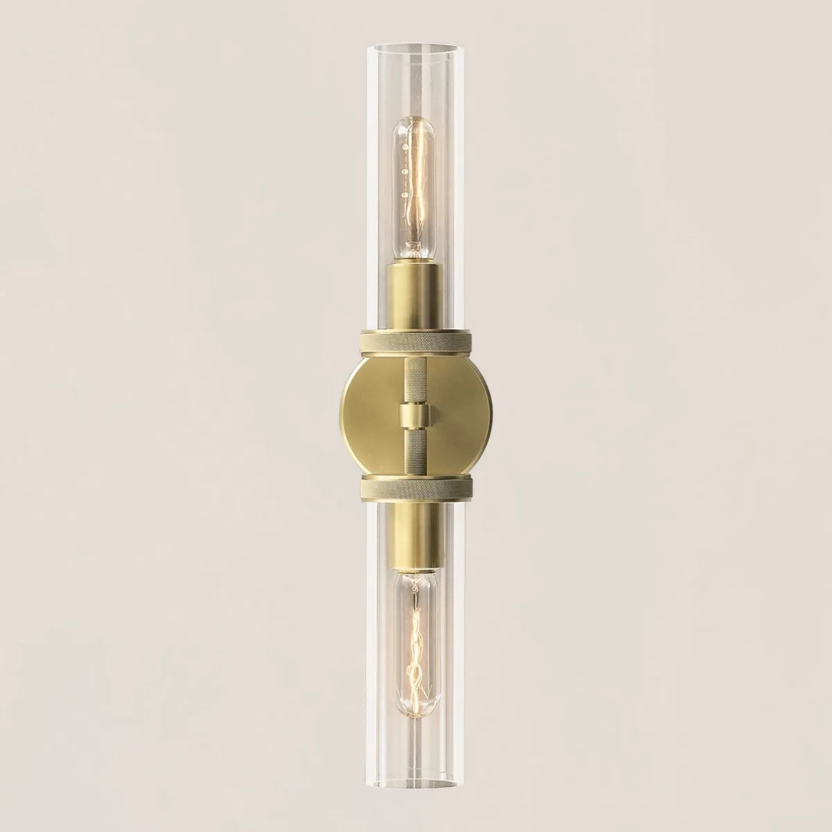 Lambeth Round Linear Short Wall Sconce-VaseLamps