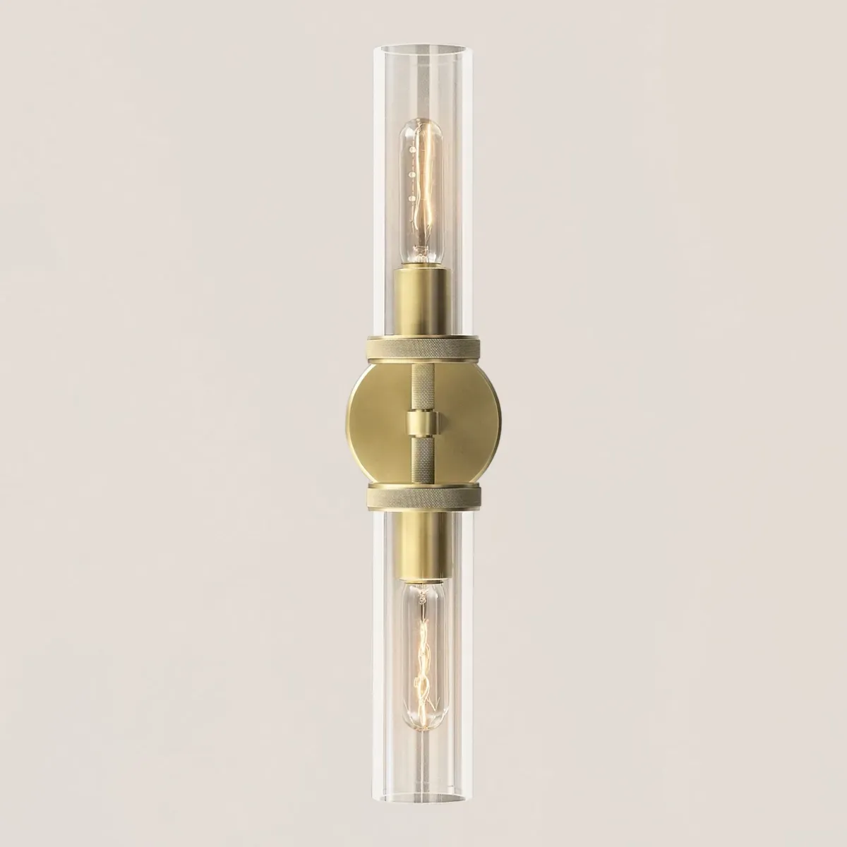 Lambeth Round Linear Short Wall Sconce-VaseLamps