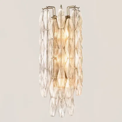 Chiara Glass Grand Wall Sconce-VaseLamps