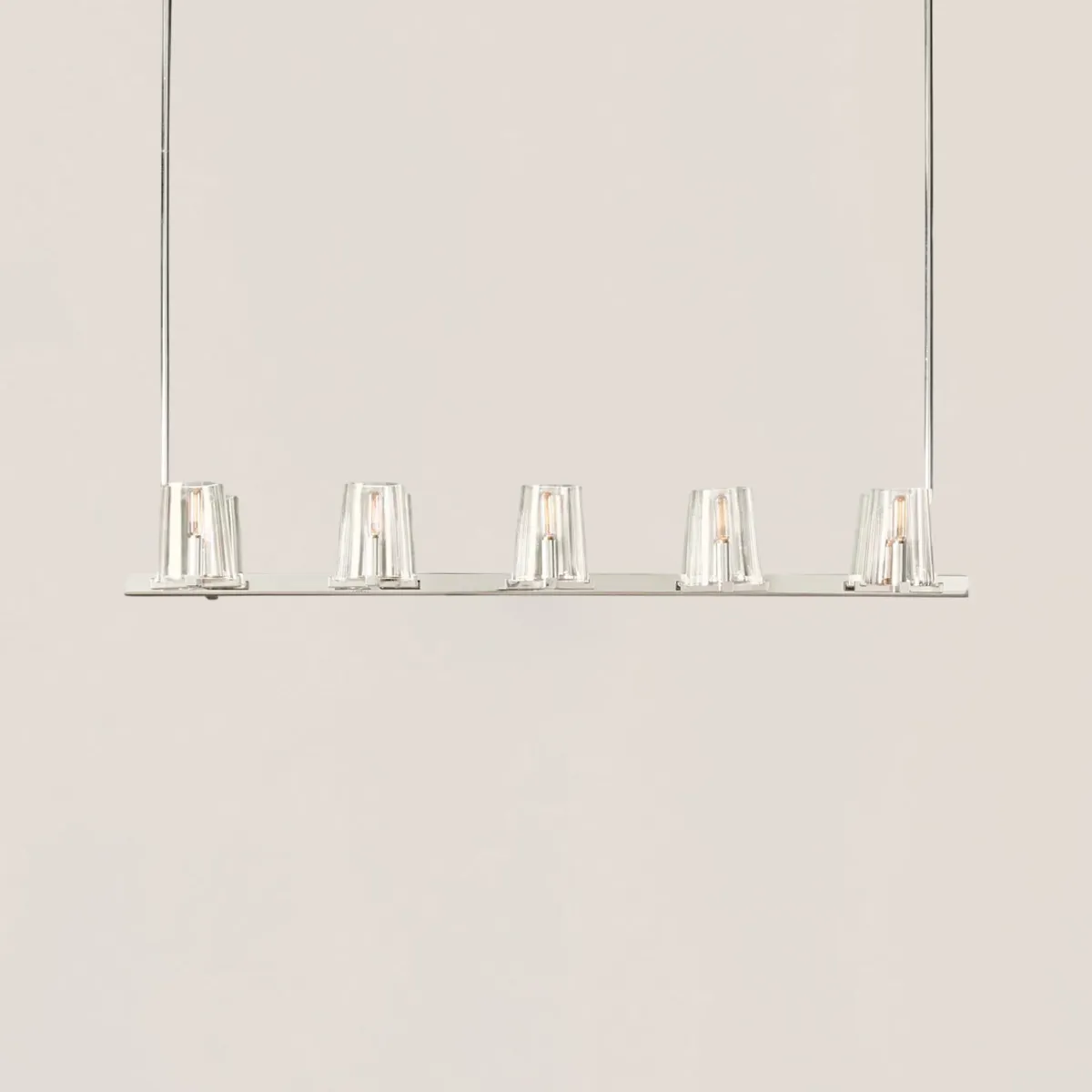Pauillac Linear Chandelier-VaseLamps