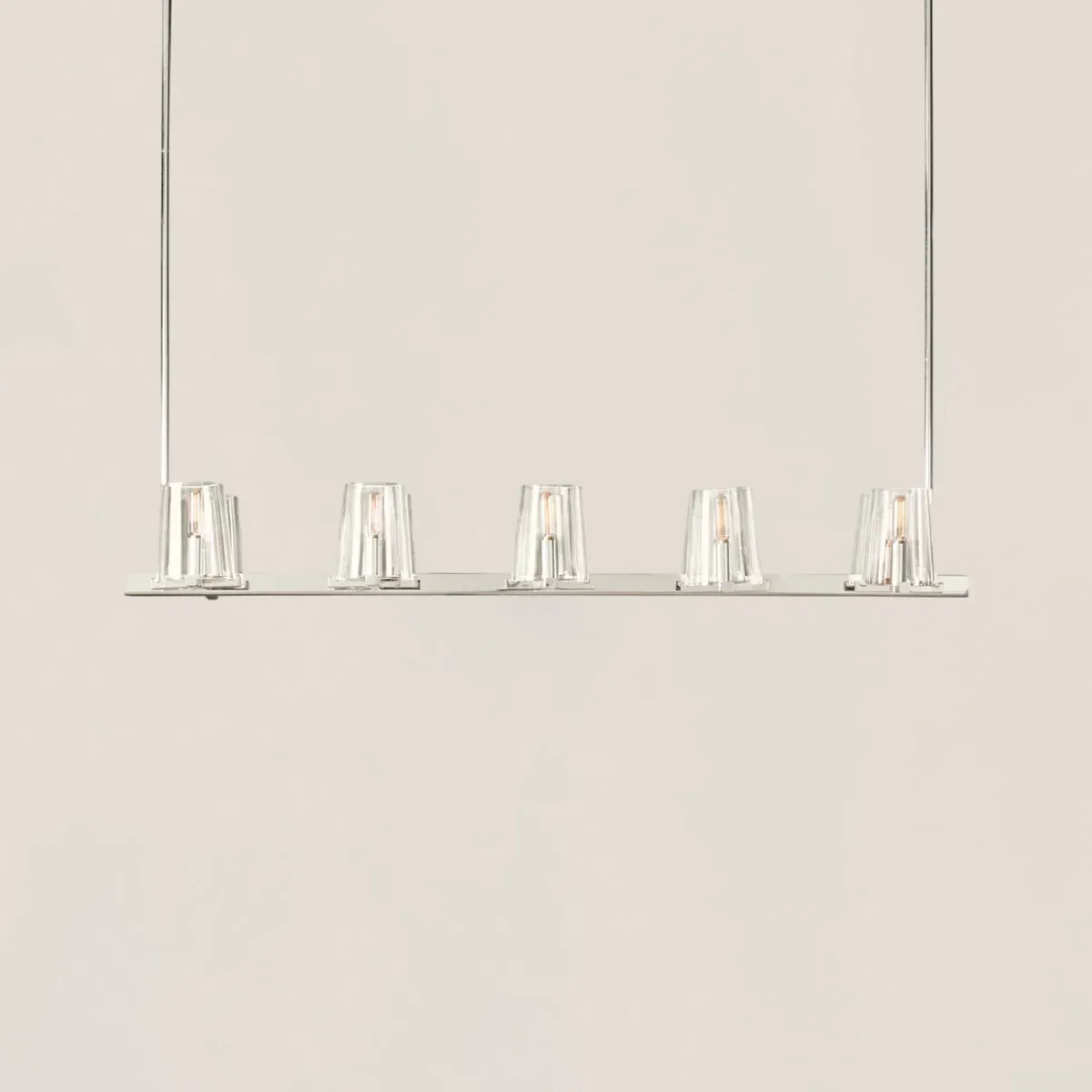 Pauillac Linear Chandelier-VaseLamps