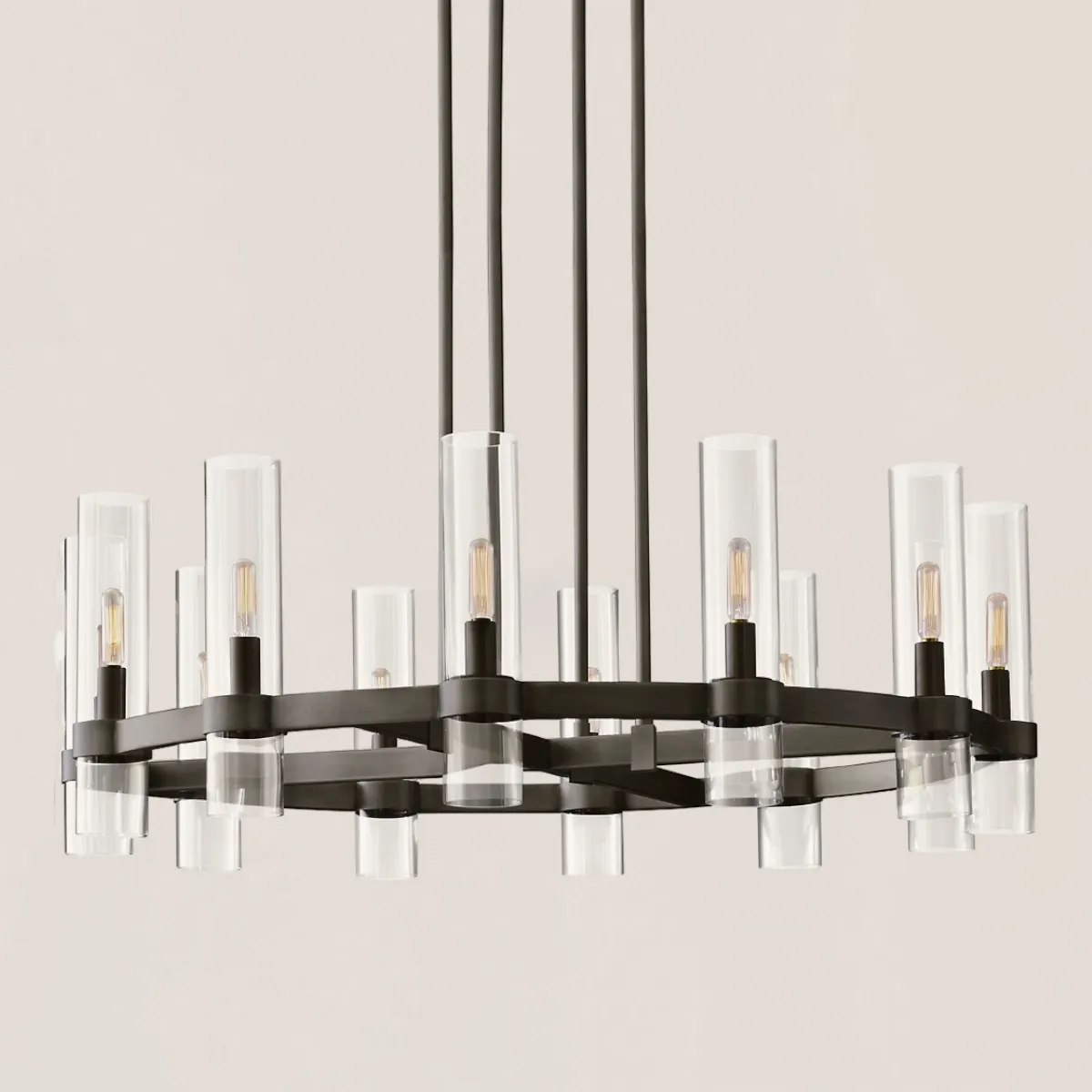 Ravelle Round Chandelier-VaseLamps