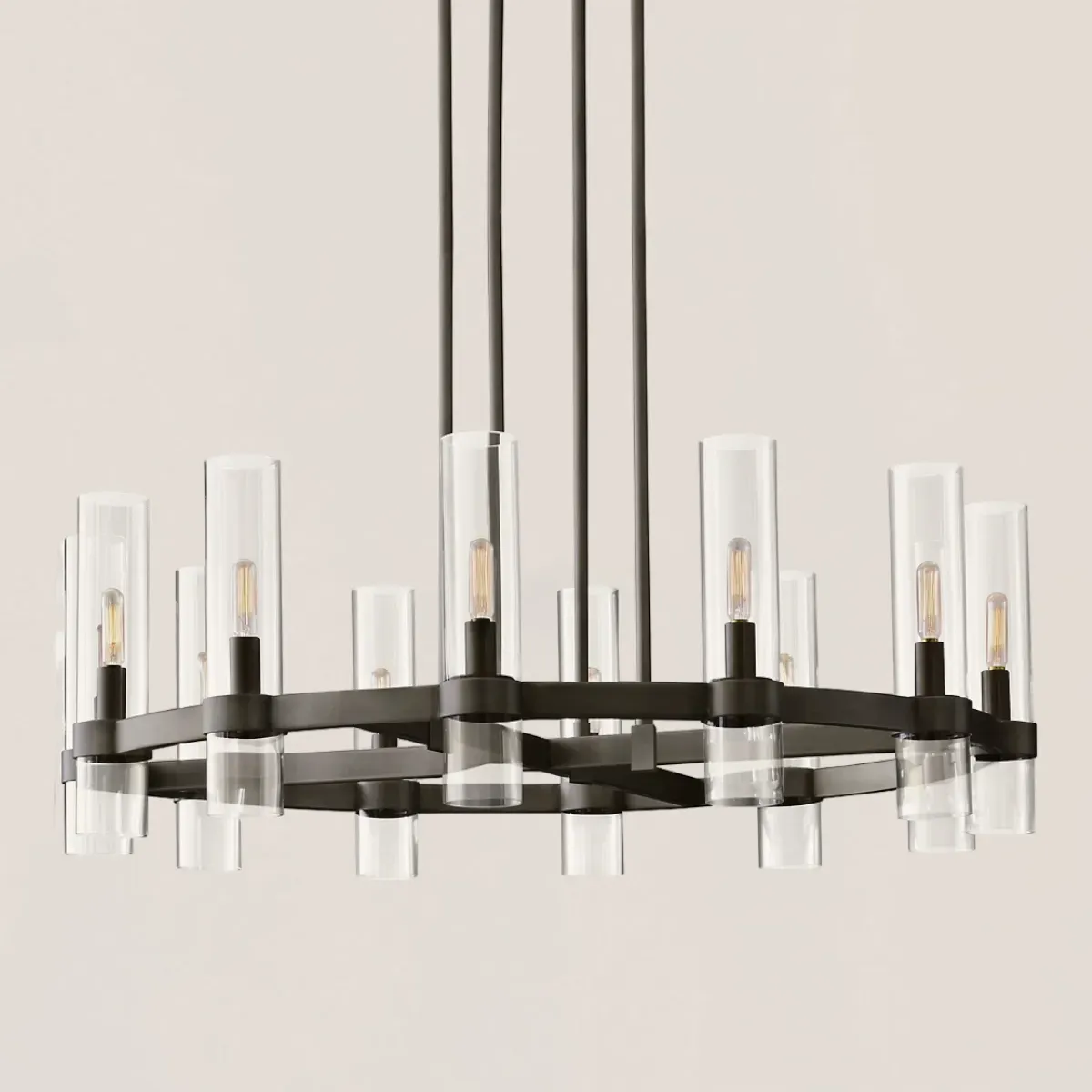 Ravelle Round Chandelier-VaseLamps