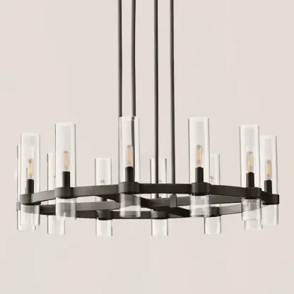 Ravelle Round Chandelier-VaseLamps