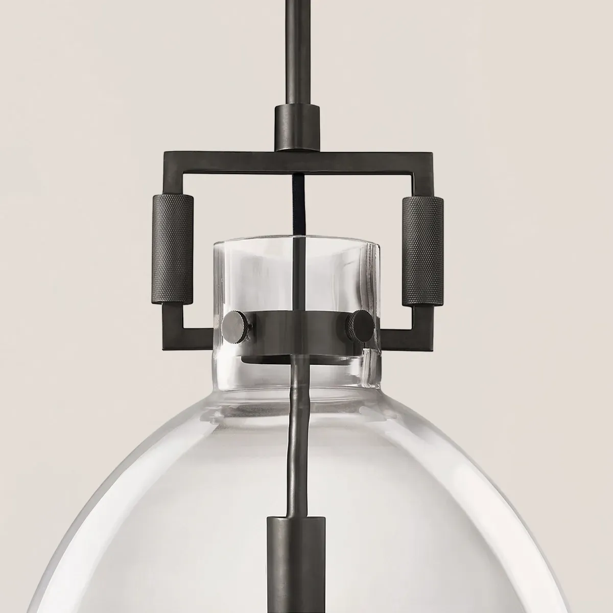 Machinist Glass Cloche Pendant-VaseLamps