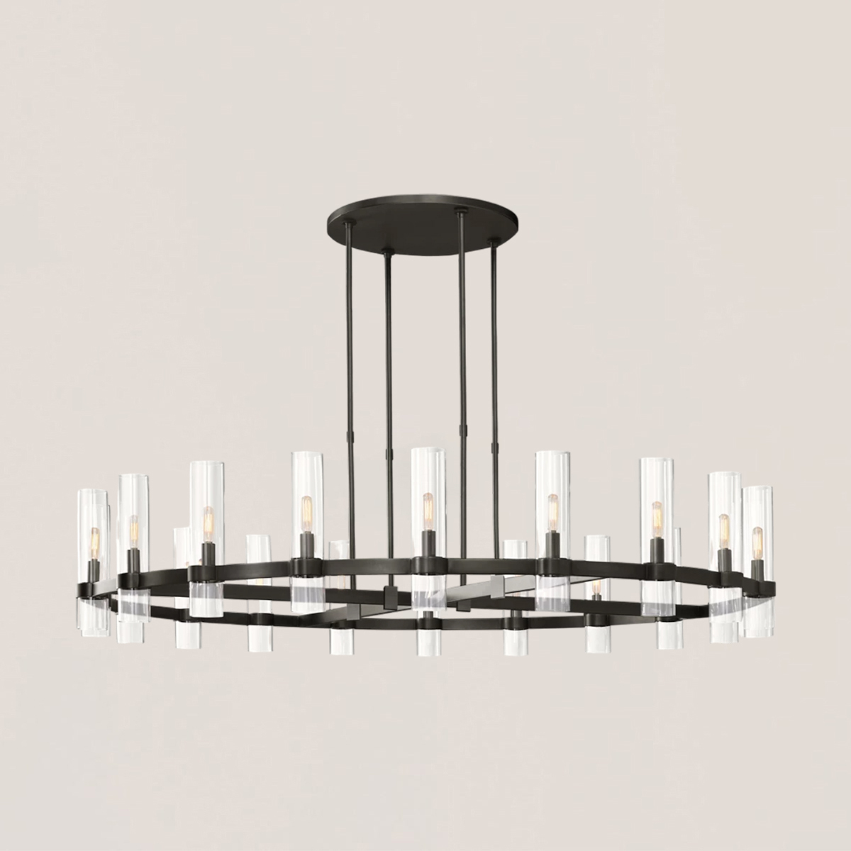 Ravelle Round Chandelier-VaseLamps