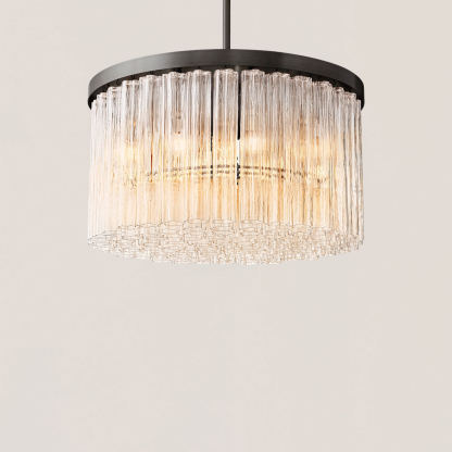 Cielo Round Glass Chandelier-VaseLamps