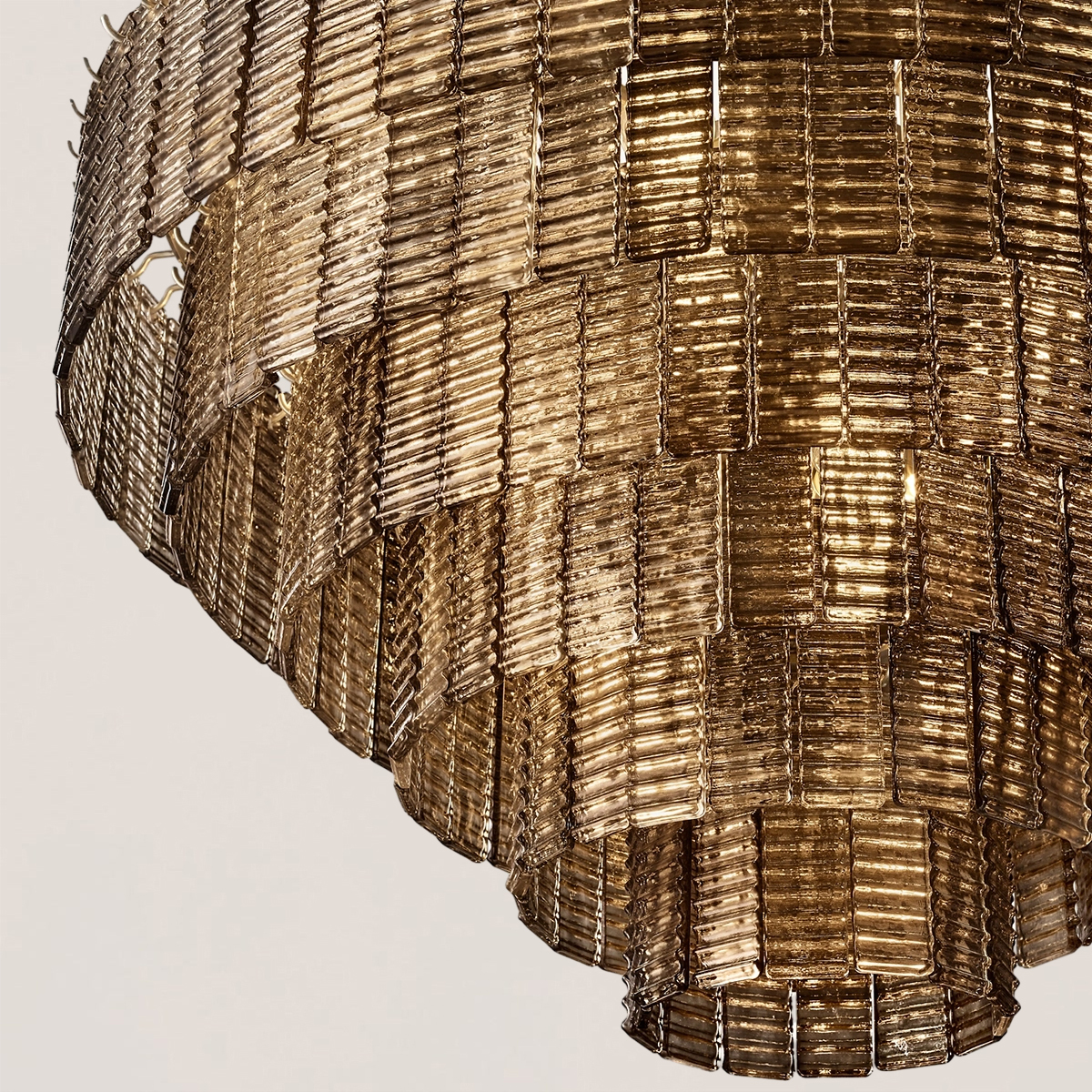 Sirene Glass Round Chandelier-VaseLamps