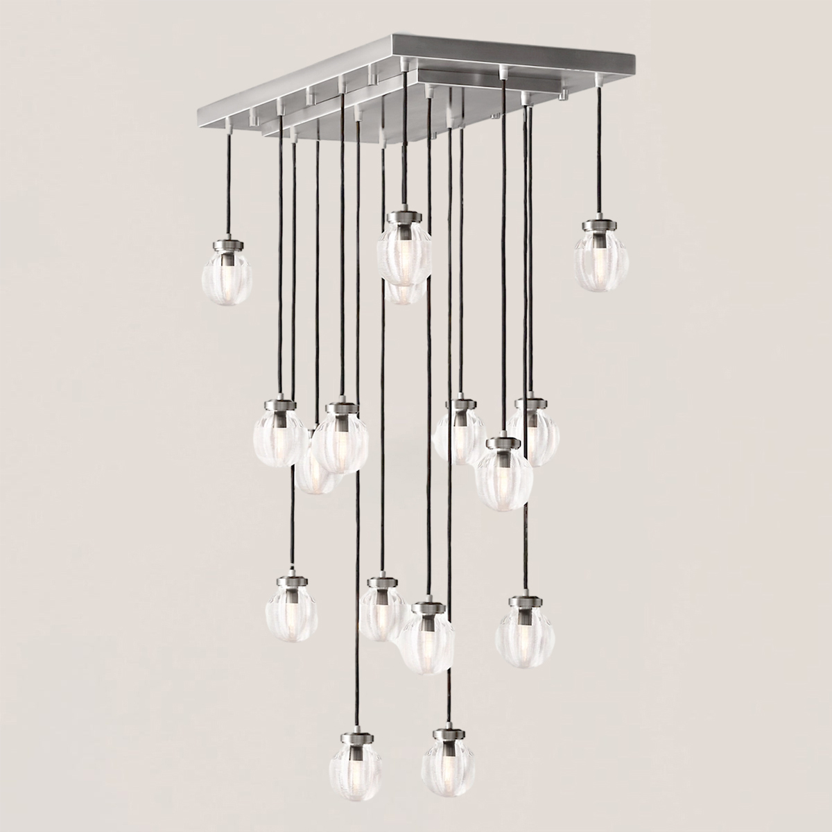 Pearl Rectangular Chandelier-VaseLamps