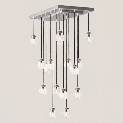 Pearl Rectangular Chandelier-VaseLamps
