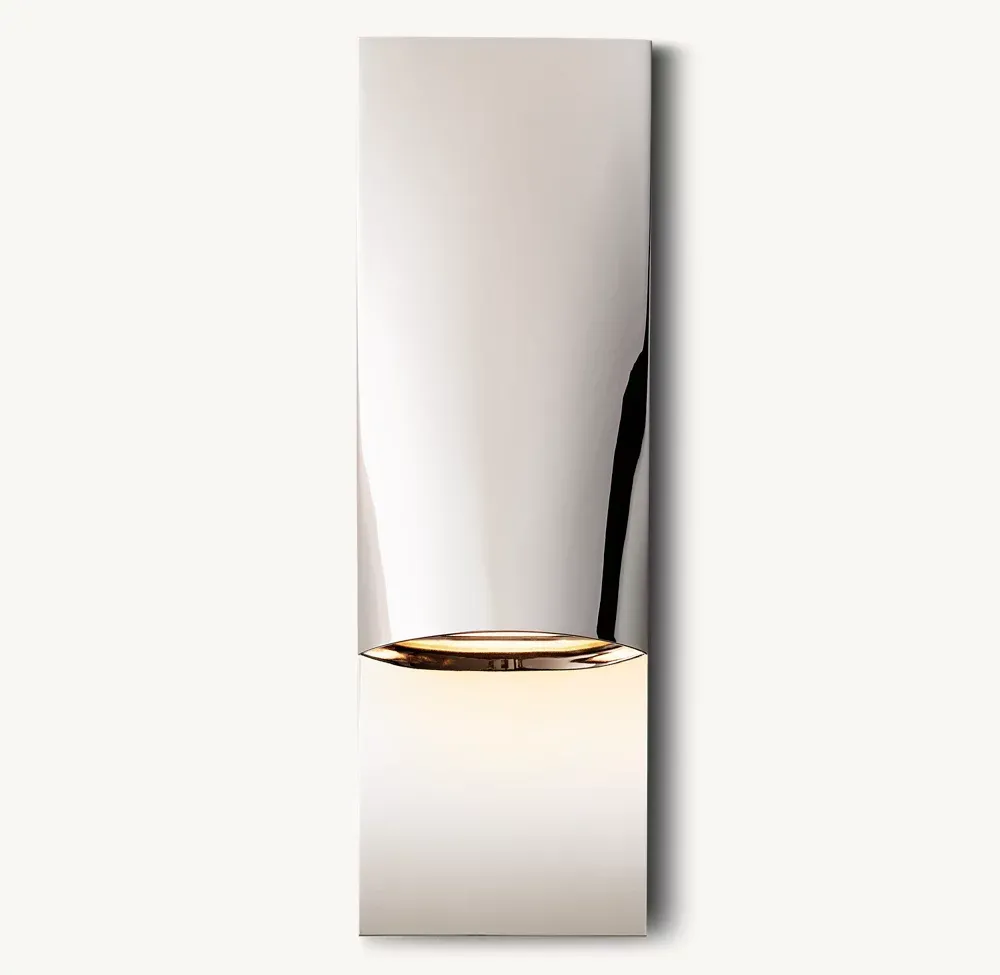 Taza Vertical Rectangular Sconce-VaseLamps