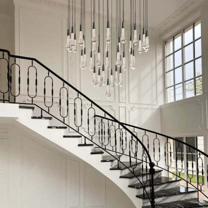 Solitaire Round Chandelier-VaseLamps