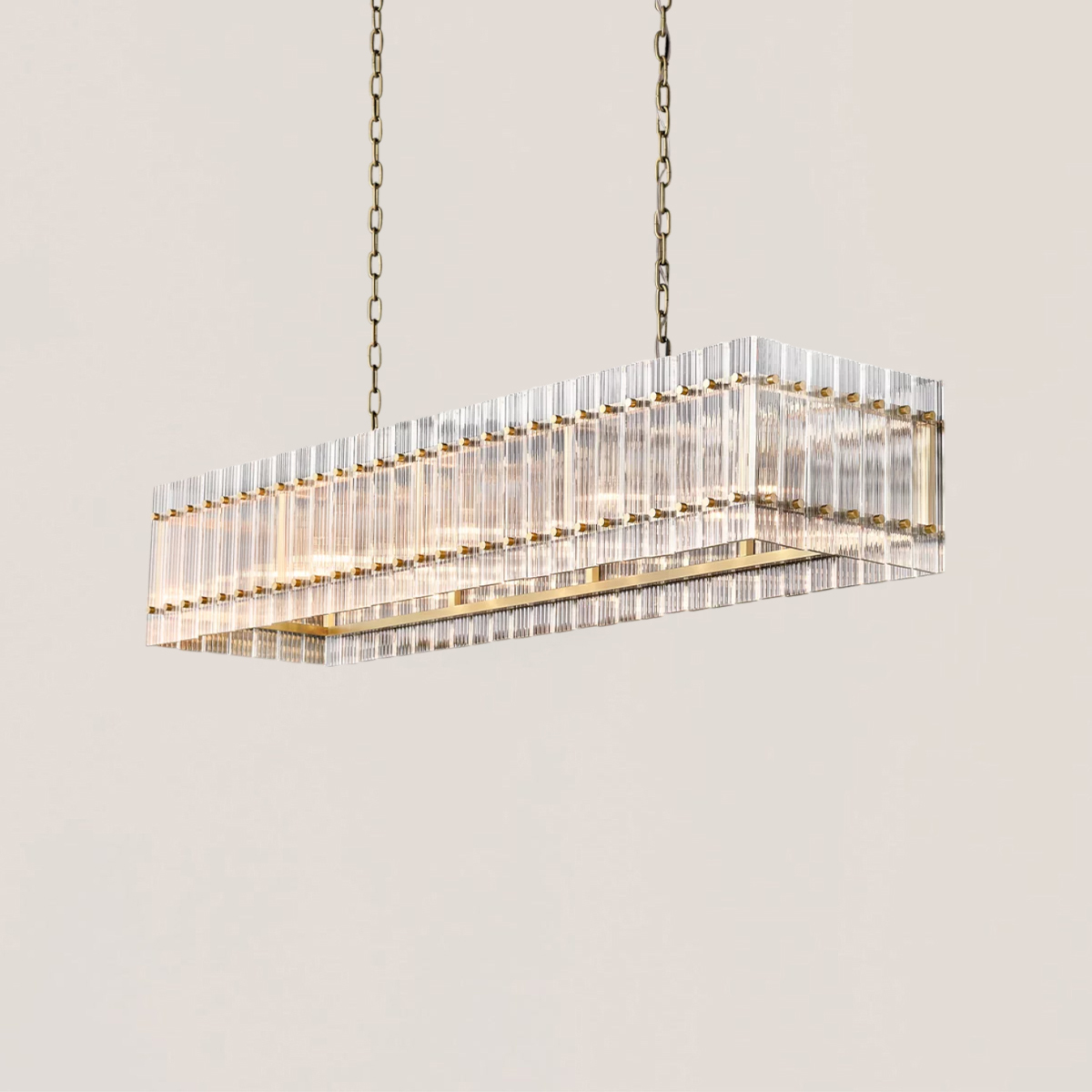 San Marco Modern Rectangular Chandelier-VaseLamps