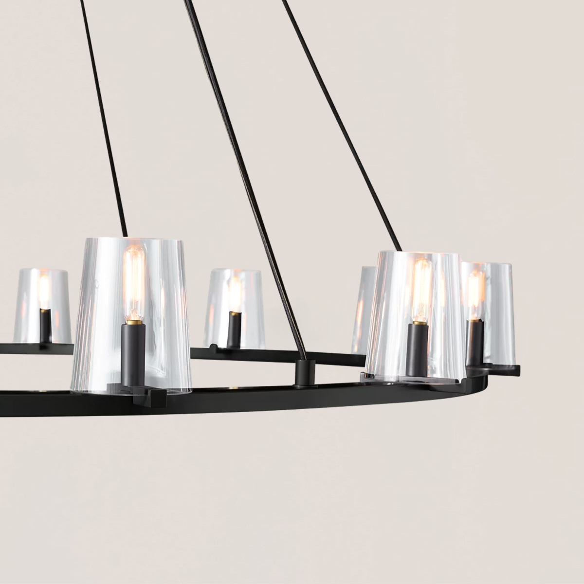 Pauillac Round Chandelier-VaseLamps