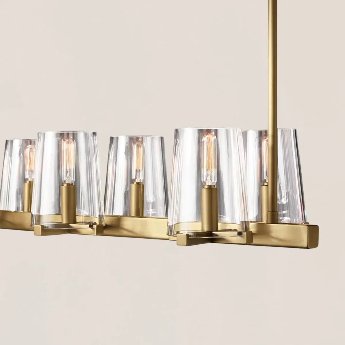 Pauillac Linear Chandelier-VaseLamps