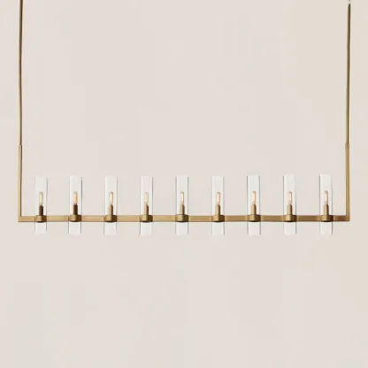 Ravelle Linear Chandelier-VaseLamps